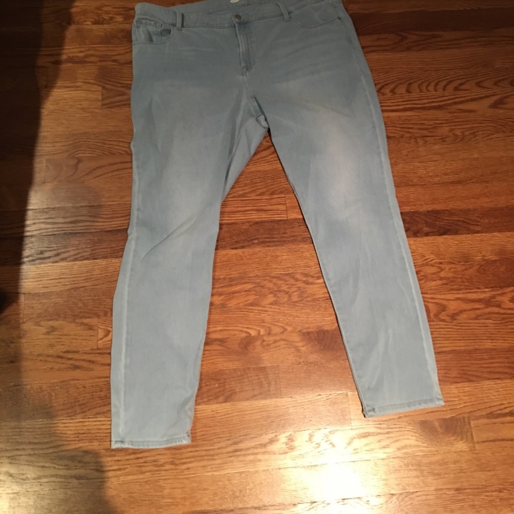 Rockstar old navy Soft Blue jeans spandex skinny